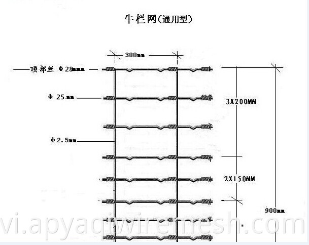 Nhà cung cấp Trung Quốc Nhà cung cấp độ bền kéo dây hươu nai hàng rào/ Hàng rào trường nút cố định